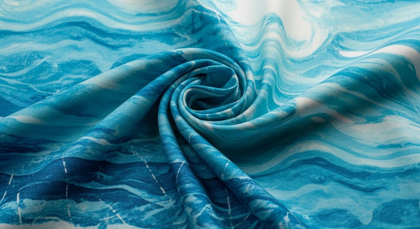 Tela de Diseño "Océano"